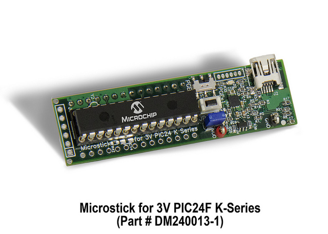 关于PIC24F K-Series的Microstick套件