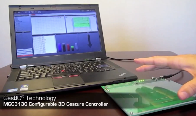 采用GestIC®技术的可配置3D手势控制器MGC3130