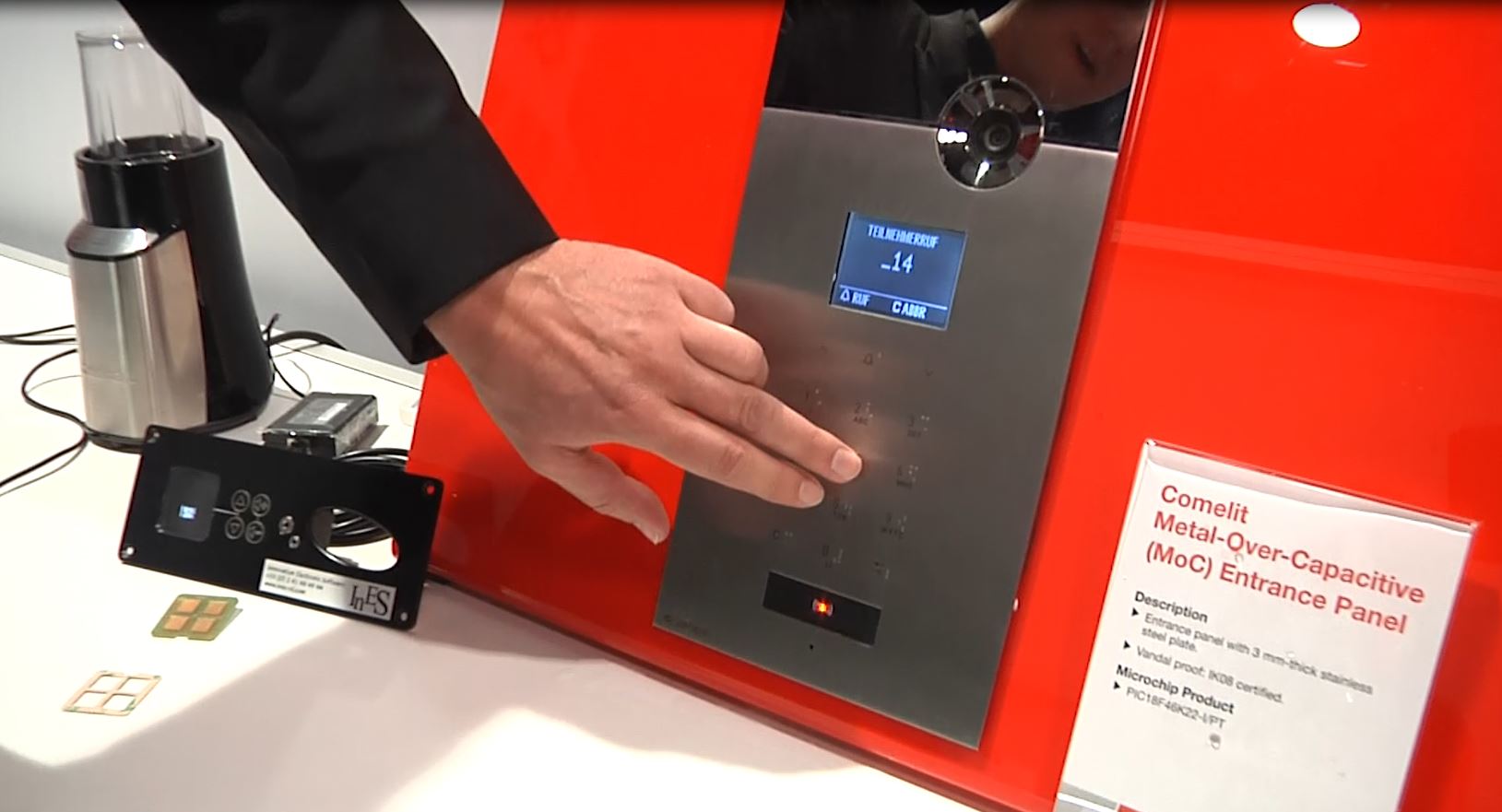 CES 2015上展示的Microchip触摸解决方案