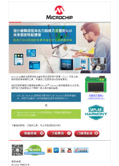 Microchip极具视觉冲击力的嵌入式图形GUI设计解决方案