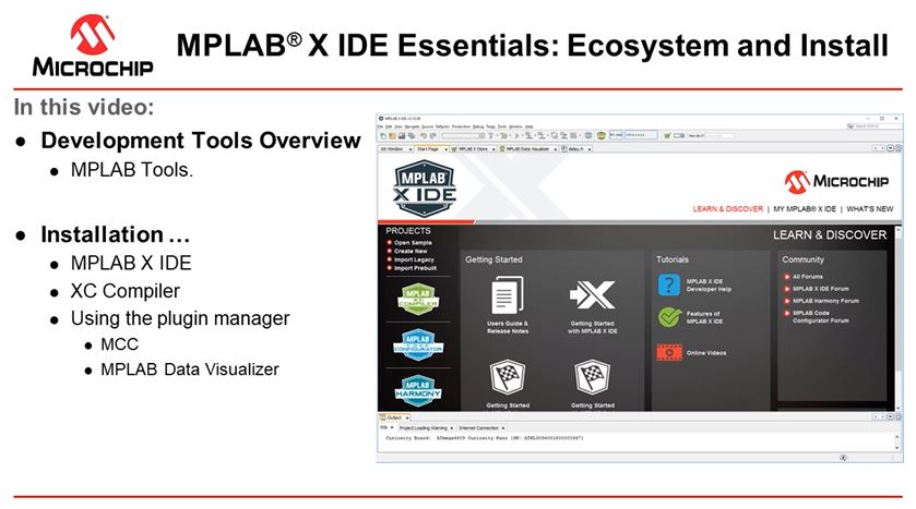MPLAB® X IDE基础入门1：生态系统介绍和安装