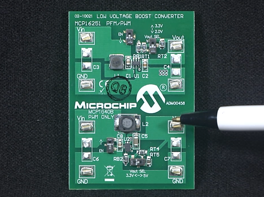 Microchip MCP16251低静态电流同步升压转换芯片